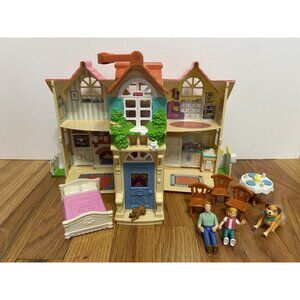 Sweet Streets Cottage Doll House Loving Family Mattel Vintage accessories